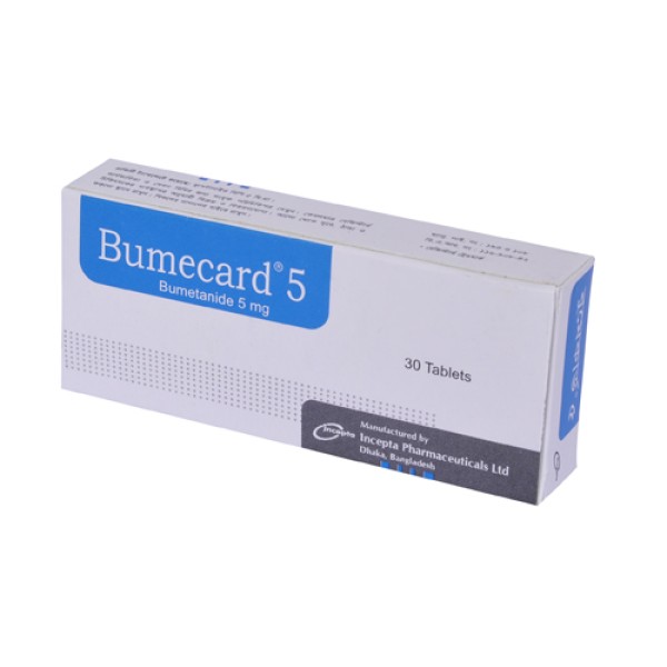 BUMECARD 5mg Tab. in Bangladesh,BUMECARD 5mg Tab. price , usage of BUMECARD 5mg Tab.