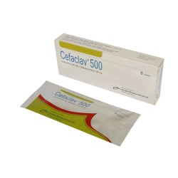 CEFACLAV 500mg Tab CEFACLAV 500mg Tab