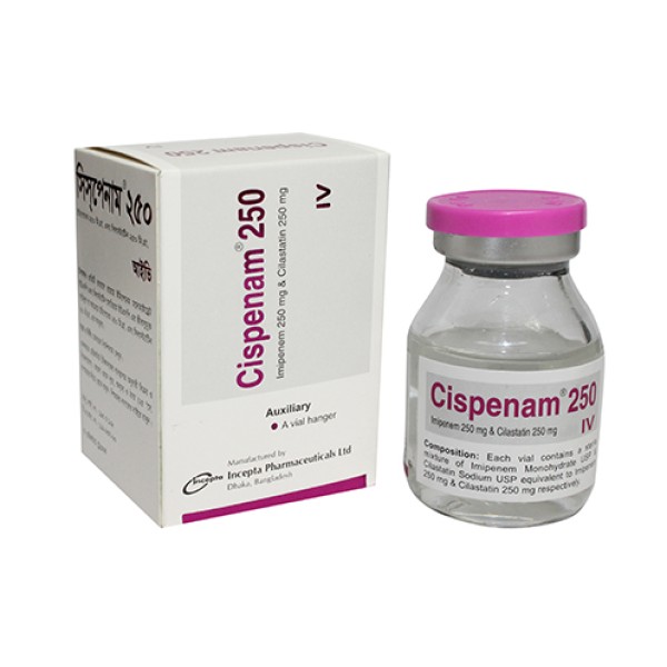 CISPENAM 250mg I.V Inj. in Bangladesh,CISPENAM 250mg I.V Inj. price , usage of CISPENAM 250mg I.V Inj.