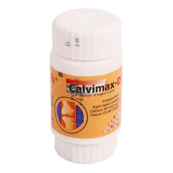 Calvimax-D Tablet, Calcium Carbonate, Prescriptions