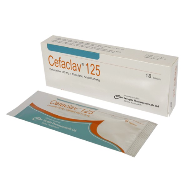 Cefaclav 125 Tab