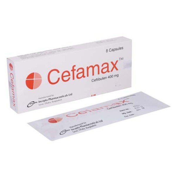Cefamax 400 Cap in Bangladesh,Cefamax 400 Cap price , usage of Cefamax 400 Cap