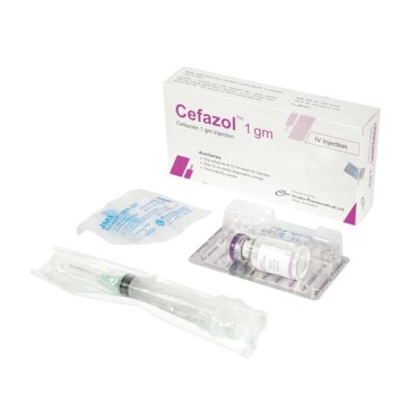 Cefazol 1gm IV Injection, Cefazolin, Prescriptions