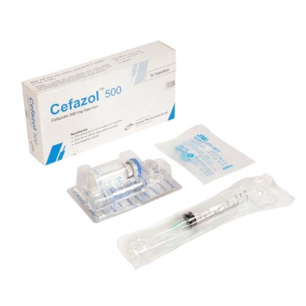 Cefazol 500mg IV Injection, Cefazolin, Prescriptions