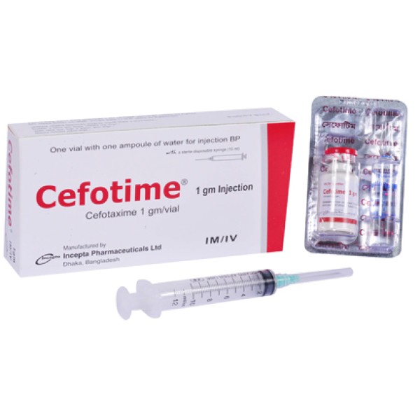 Cefotime (Inj) 1gm vial/injection in Bangladesh,Cefotime (Inj) 1gm vial/injection price , usage of Cefotime (Inj) 1gm vial/injection