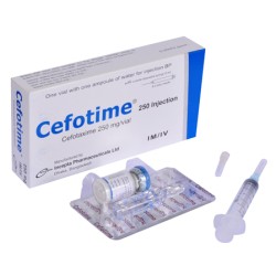Cefotime (Inj) 250mg vial/injection Cefotime (Inj) 250mg vial/injection