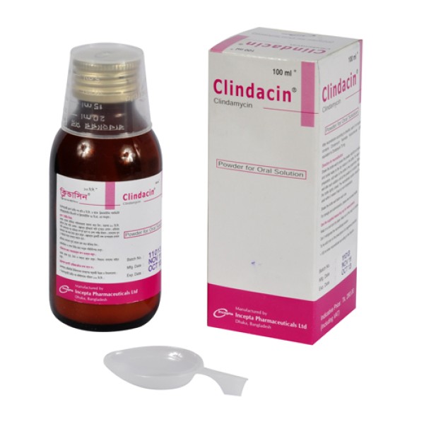 Clindacin powder for oral Sol 100ml in Bangladesh,Clindacin powder for oral Sol 100ml price , usage of Clindacin powder for oral Sol 100ml