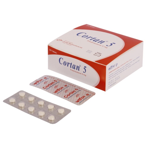 Cortan 5 Tab in Bangladesh,Cortan 5 Tab price , usage of Cortan 5 Tab