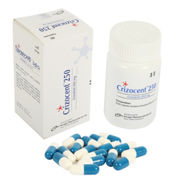 Crizocent 250 Capsule, Crizotinib, Prescriptions