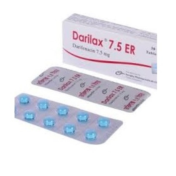 DARILAX ER 7.5mg Tab. in Bangladesh,DARILAX ER 7.5mg Tab. price , usage of DARILAX ER 7.5mg Tab.