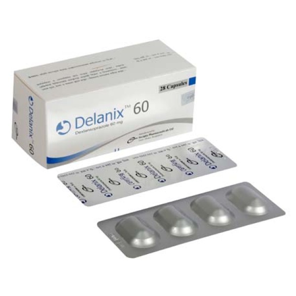Delanix 60 Capsule, Dexlansoprazole, Prescriptions