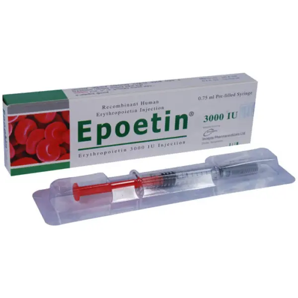 Epotrek Inj EPOETIN 3000 IU Inj. - Erythropoietin