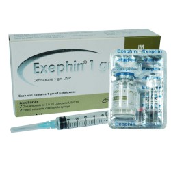 EXEPHIN I.M 1gm Inj.