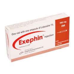 EXEPHIN I.M 500mg Inj.