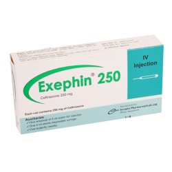 EXEPHIN I.V 250mg Inj.
