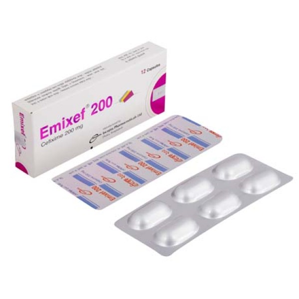 Emixef 200 mg Cap