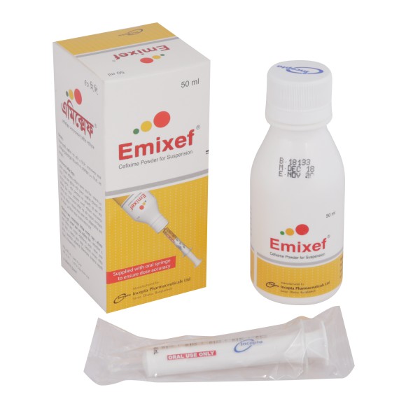 Emixef DS Susp. 50 ml in Bangladesh,Emixef DS Susp. 50 ml price , usage of Emixef DS Susp. 50 ml