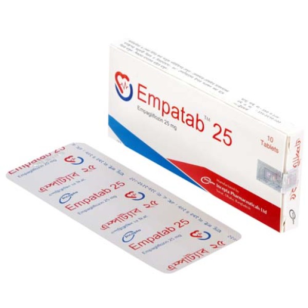 Empatab 25 Tablet, Empagliflozin, Prescriptions