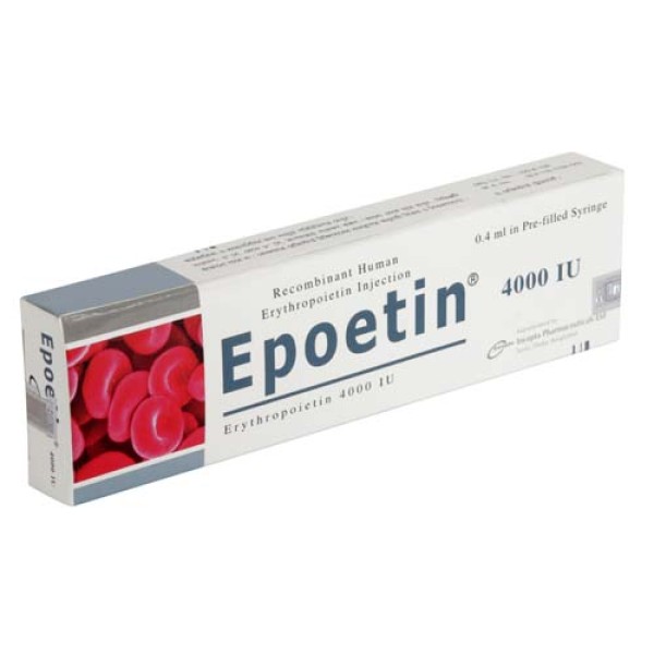 Epoetin 4000IU Injection, Erythropoietin, Prescriptions