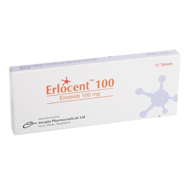 Erlocent 100 Tablet, Erlotinib, Prescriptions