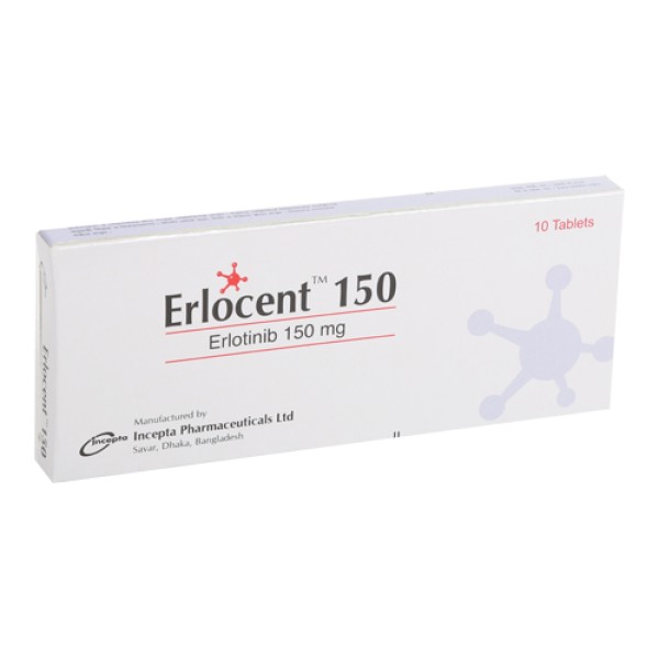 Erlocent 150 Tablet, Erlotinib, Prescriptions