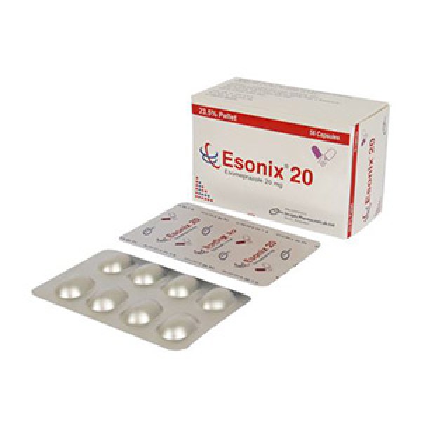 Esonix 20 Cap in Bangladesh,Esonix 20 Cap price , usage of Esonix 20 Cap