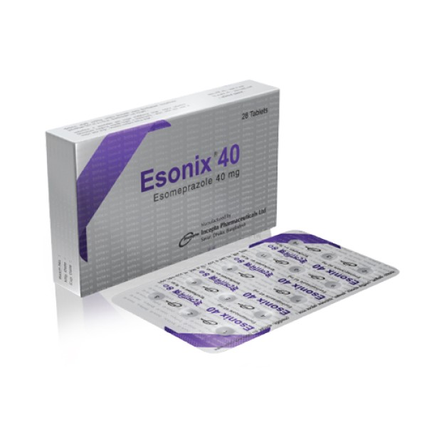 ESONIX 40mg Tab. in Bangladesh,ESONIX 40mg Tab. price , usage of ESONIX 40mg Tab.