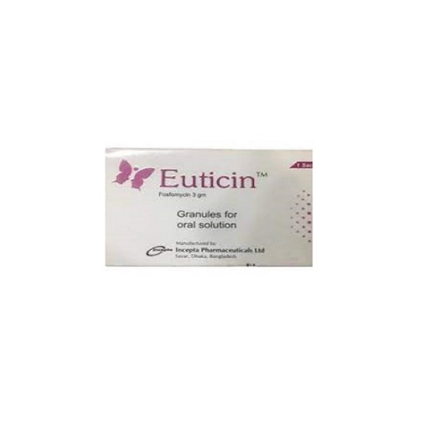 Euticin Granules, Fosfomycin, Prescriptions