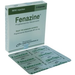 Fenazine 25mg/ml Injection (Fluphenazine Decanoate) Depot Antipsychotic