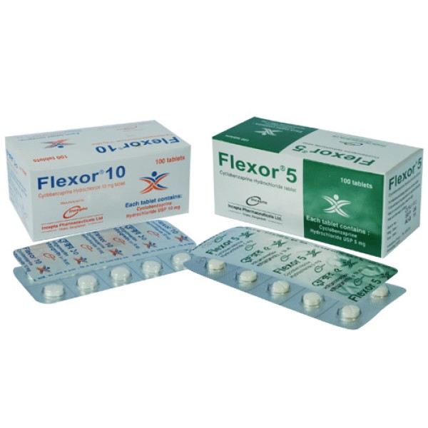FLEXOR 5mg Tab. in Bangladesh,FLEXOR 5mg Tab. price , usage of FLEXOR 5mg Tab.