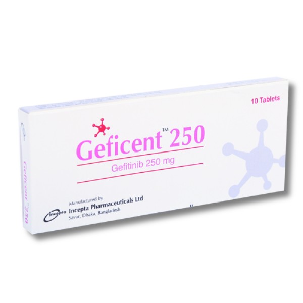 Geficent 250 Tablet, Gefitinib, Prescriptions