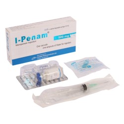 I-PENAM I.V 500mg Injection (Meropenem) I-PENAM I.V 500mg Injection (Meropenem)