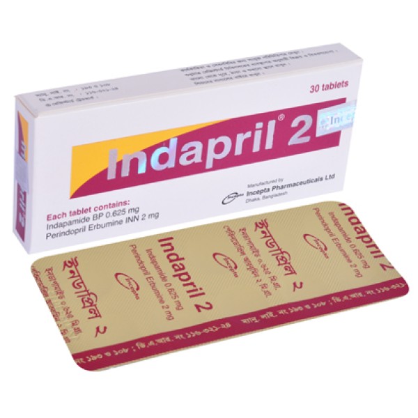 INDAPRIL 2 Tab. in Bangladesh,INDAPRIL 2 Tab. price , usage of INDAPRIL 2 Tab.