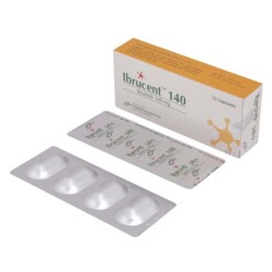 Ibrucent 140 Capsule12's pack