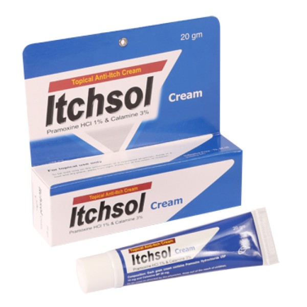 Itchsol Cream 20gm, Pramoxine + Calamine, Prescriptions