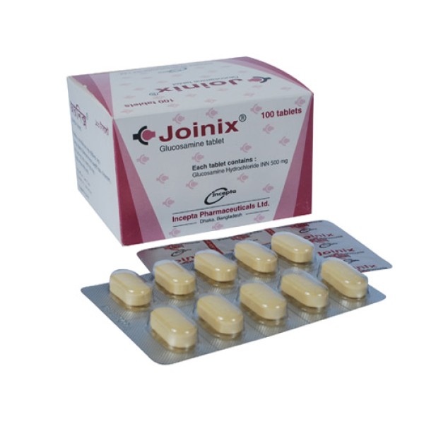 Joinix 500 mg Tablet, Glucosamine Hydrochloride, All Medicine