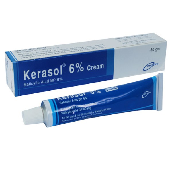 Kerasol 6% Cream in Bangladesh,Kerasol 6% Cream price , usage of Kerasol 6% Cream