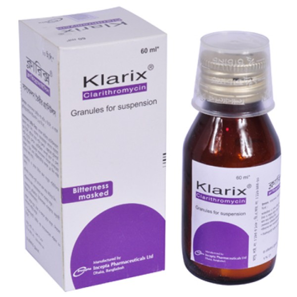 Klarix Susp. in Bangladesh,Klarix Susp. price , usage of Klarix Susp.