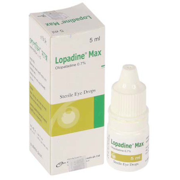 Lopadine Max E/Drops, Olopatadine HCL, Prescriptions