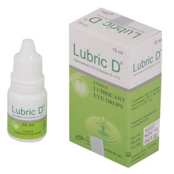 Lubric D Eye Drop in Bangladesh,Lubric D Eye Drop price , usage of Lubric D Eye Drop