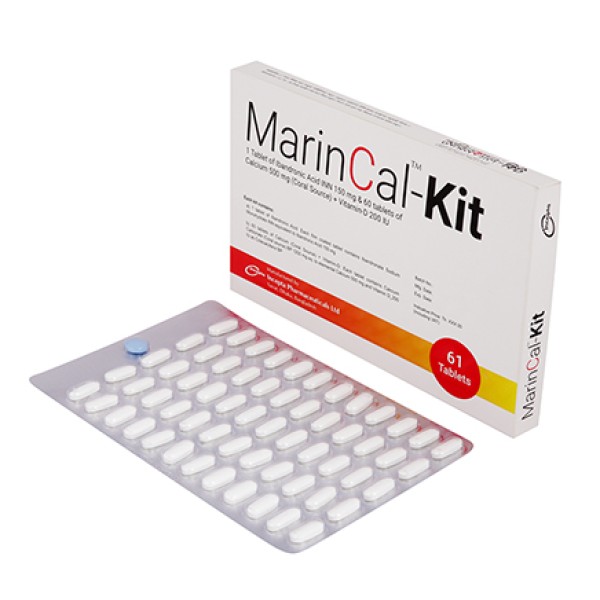 Marincal KIT 61'S, Ibandronic Acid & Calcium (Coral) + Vitamin D3, Prescriptions