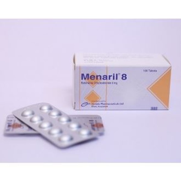 Menaril 8 Tab in Bangladesh,Menaril 8 Tab price , usage of Menaril 8 Tab