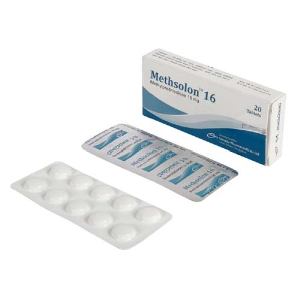 Methsolon 16 Tablet, Methylprednisolone, Prescriptions