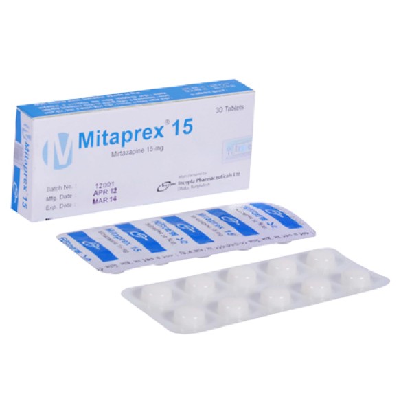 Mitaprex 15 Tab in Bangladesh,Mitaprex 15 Tab price , usage of Mitaprex 15 Tab