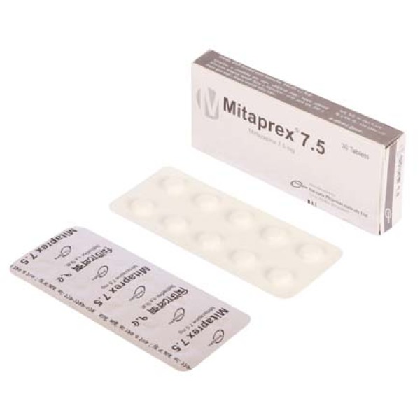 Mitaprex 7.5 Tablet, Mirtazapine, Prescriptions