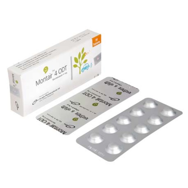 Montair 4 ODT Tablet, Montelukast Sodium, Prescriptions