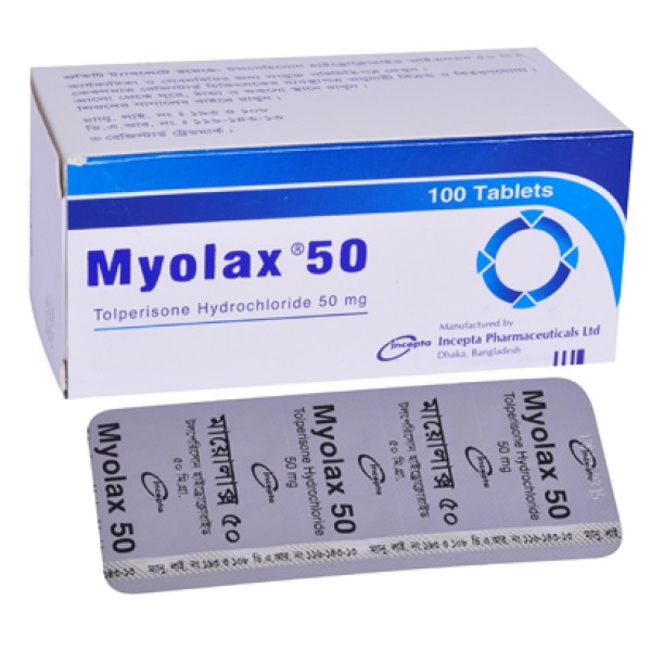 Myolax 50 Tab in Bangladesh,Myolax 50 Tab price , usage of Myolax 50 Tab