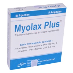 Myolax Plus (100 mg+2.5 mg)/ml (Injection)