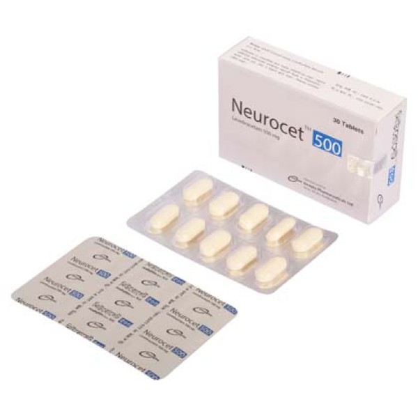 Neurocet 500 Tablet, Levetiracetam, Prescriptions