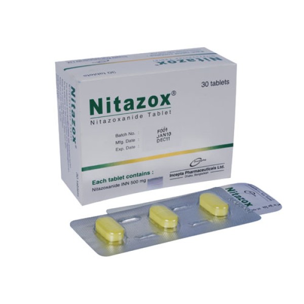 Nitazox 500 Tab in Bangladesh,Nitazox 500 Tab price , usage of Nitazox 500 Tab